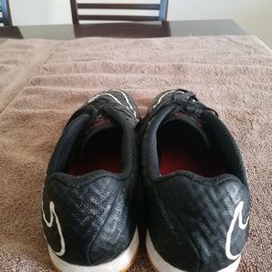 Nike Shoes - Black and red hypervenom indoor soccer shoes Nike Shoes - Black and red hypervenom indoor soccer shoes